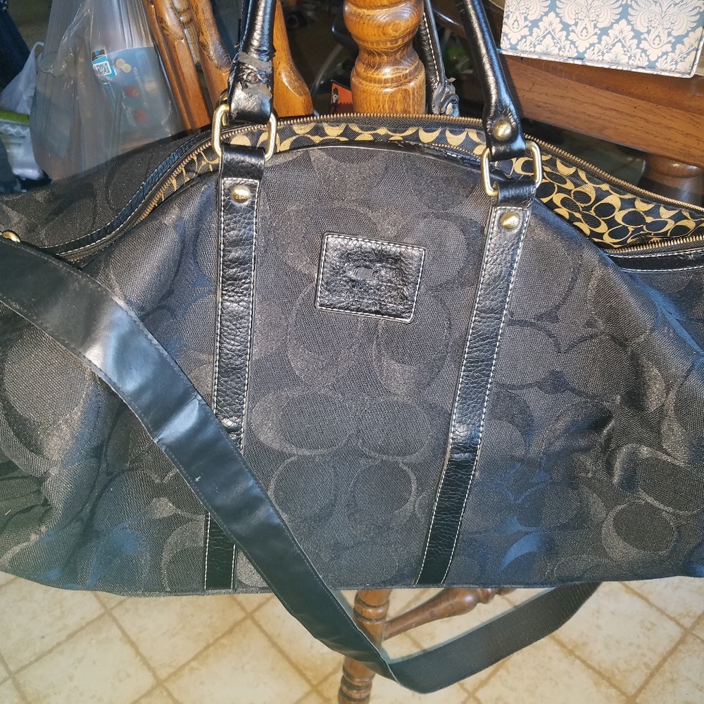 Coach overnight bag Fair condition